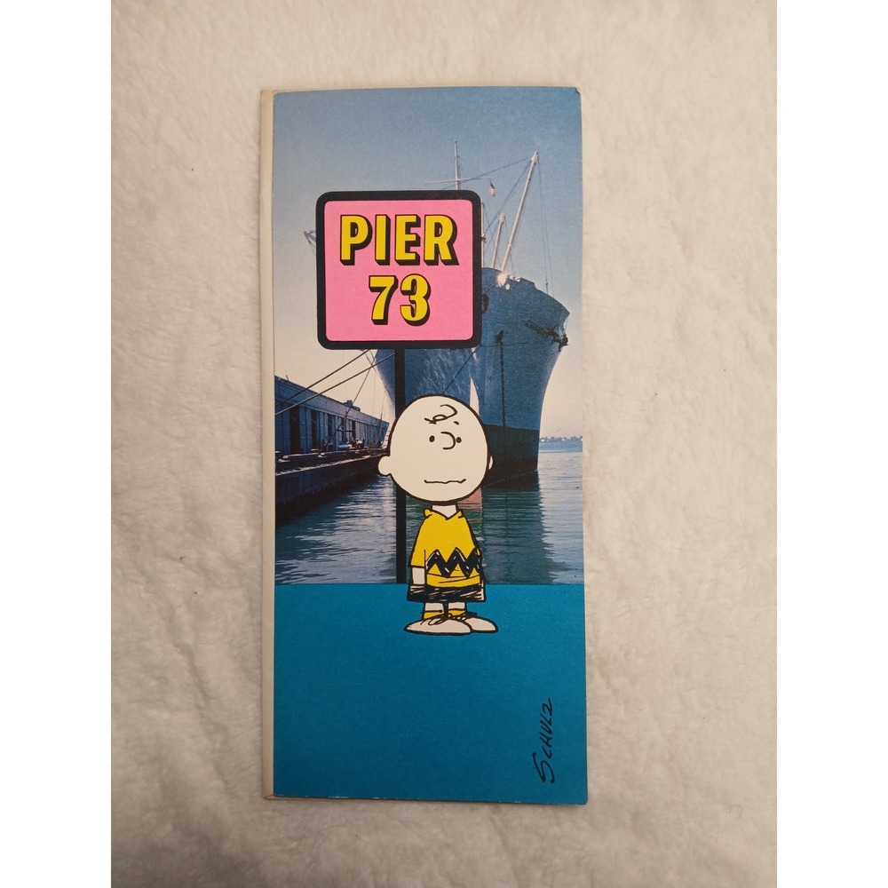 1950 Vintage Funny Charlie Brown‎ Unmarked Card Peanuts W/envelope